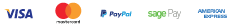 Available payment methods: Visa, Mastercard, PayPal, SagePay, American Express